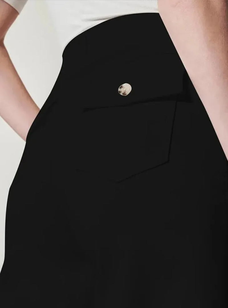 Gladys | Wide-leg pants with tummy control