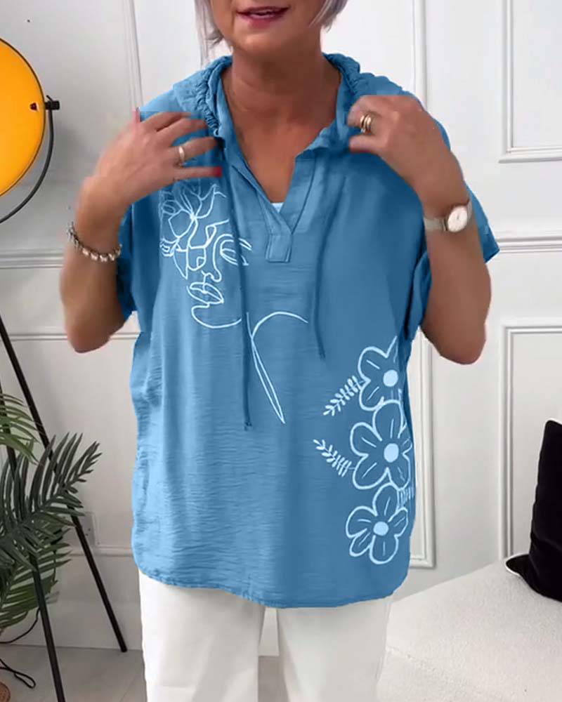 Gloria | חולצה נוחה עם קפוצ'ון