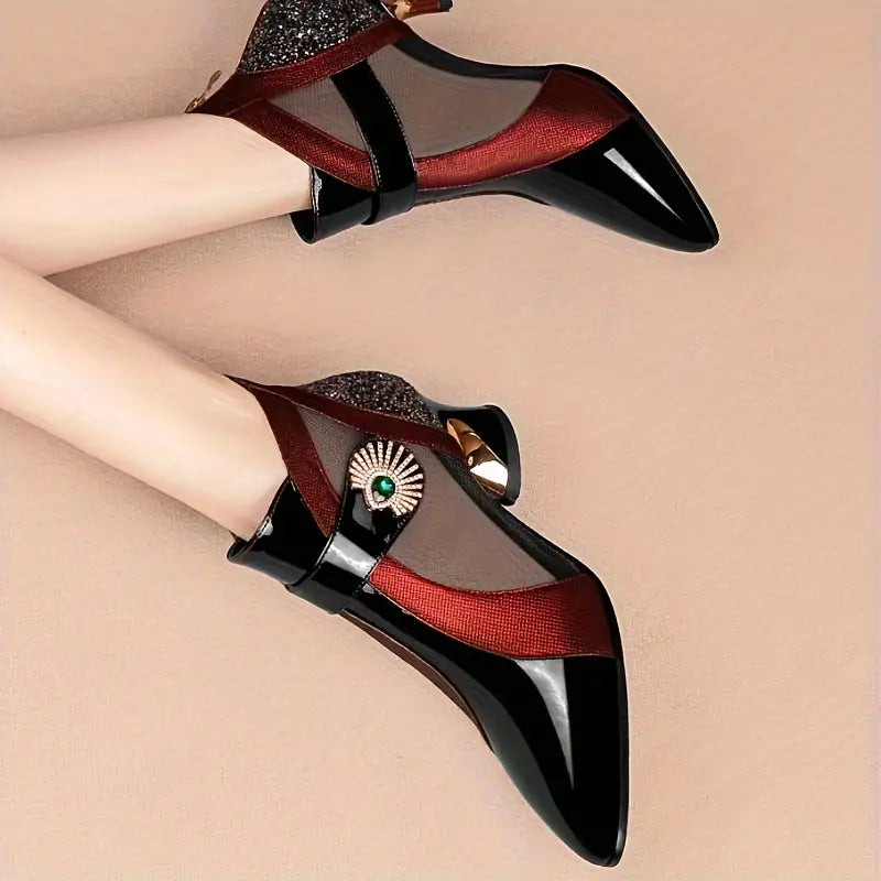 Sydney | Glitter Heeled Sandals