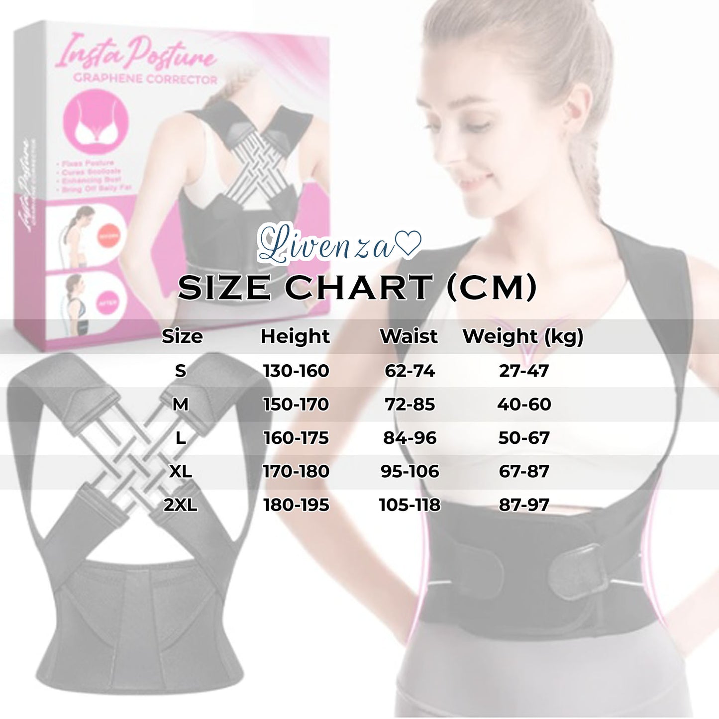 PostureFix | Posture Correction Device with Graphene Design