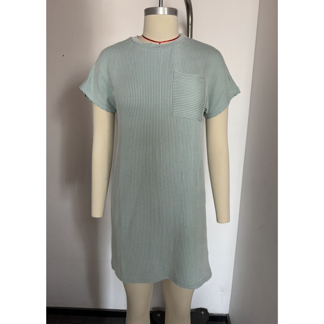 Carla | שמלת מיני אלגנטית קצרת שרוולים