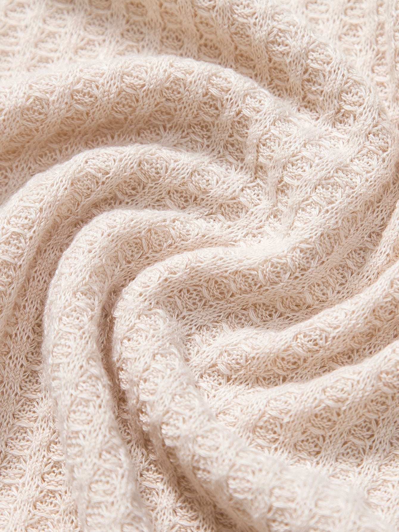 Waylon | פולו סרוג במרקם וואפל