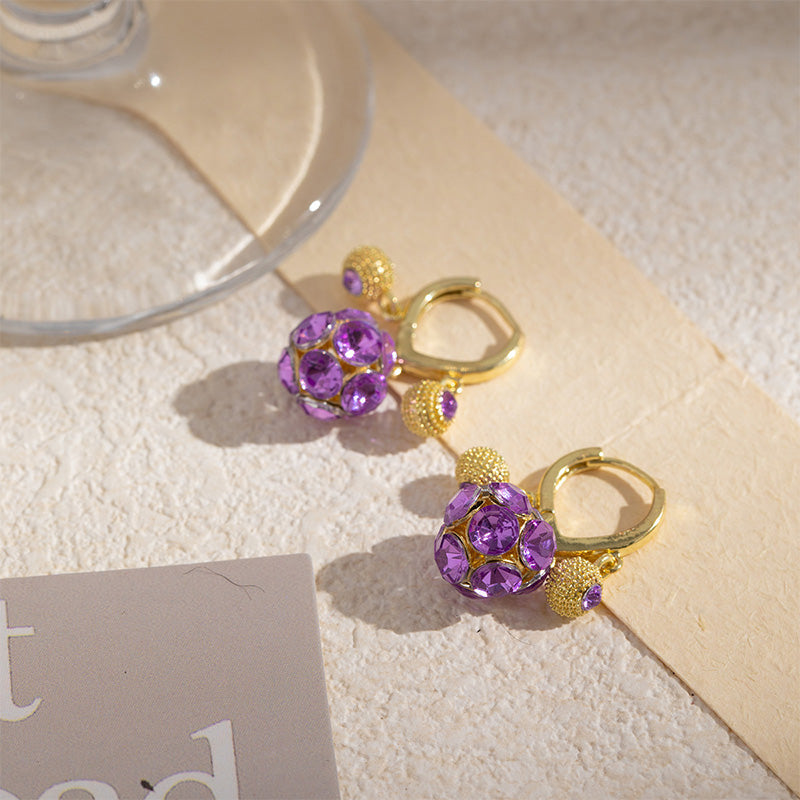 GoldMist | Vintage gold-plated earrings