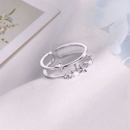 Nyla | Nyla's Butterfly Gemstone Ring (Free Size)
