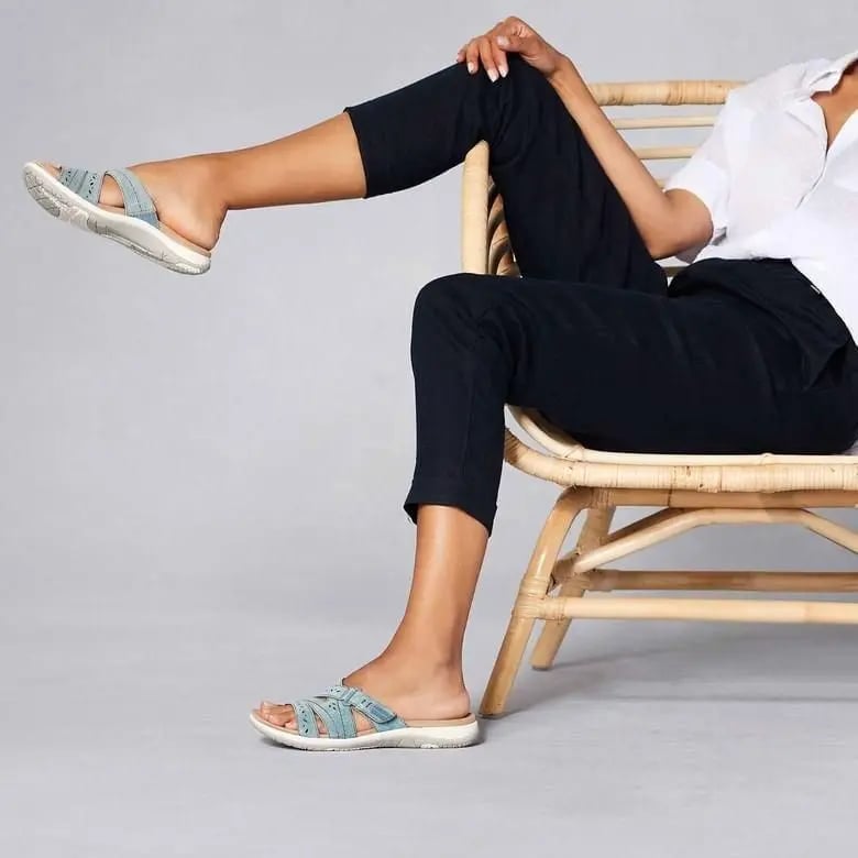 SoleLuxe | Adjustable soft sandals for women