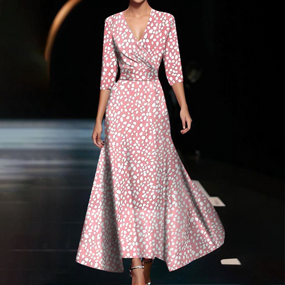 Carmen | שמלה עם שרוולים קצרים