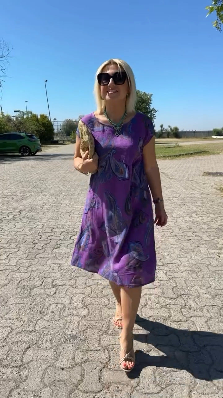 Brenda | שמלות מודפסות נוחות