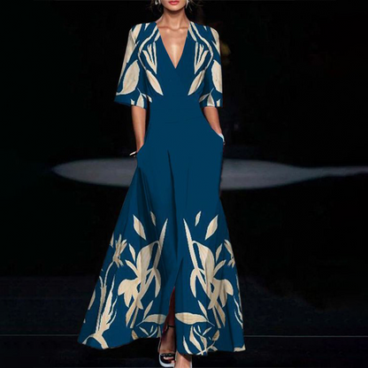 Carmen | שמלה עם שרוולים קצרים