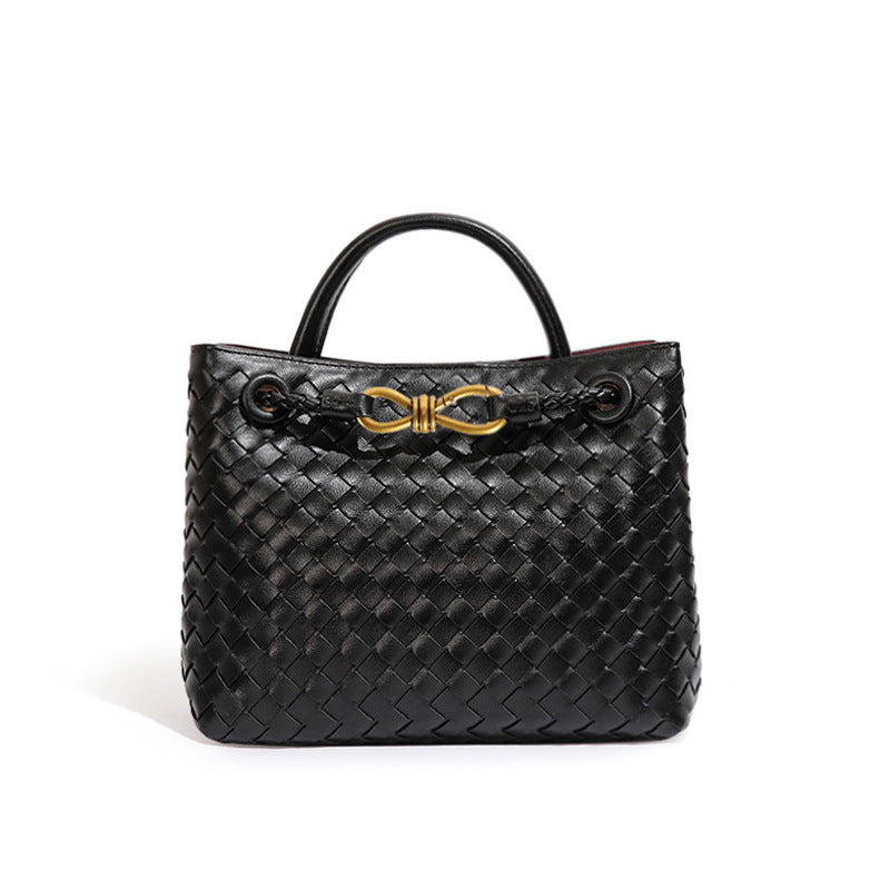 Tonia | Woven leather handbag 