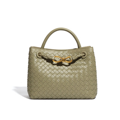 Tonia | Woven leather handbag 