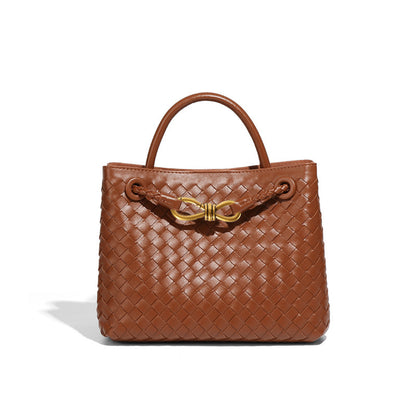 Tonia | Woven leather handbag 