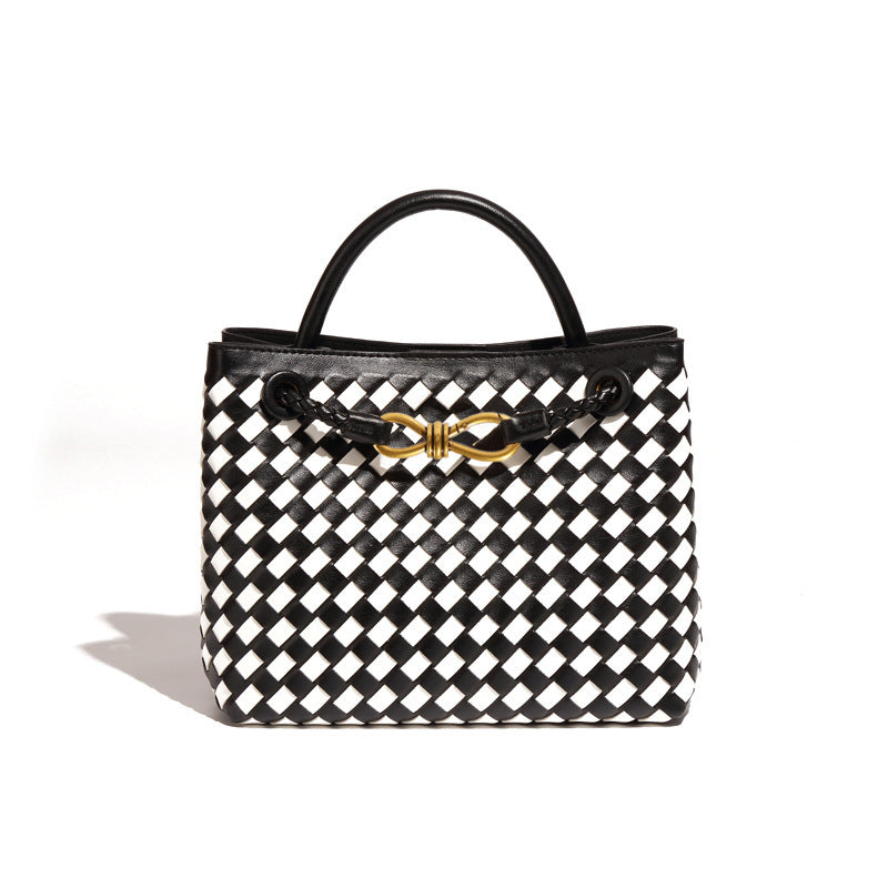 Tonia | Woven leather handbag 