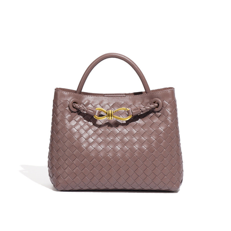 Tonia | Woven leather handbag 