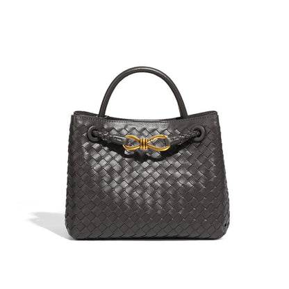 Tonia | Woven leather handbag 