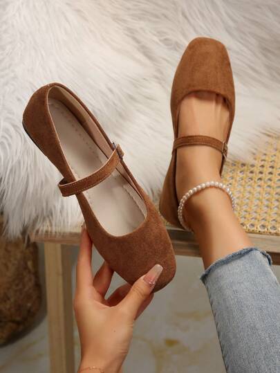 SoleSleek | French Vintage Style Ballerina Shoes 