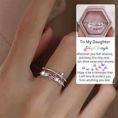 Nyla | Nyla's Butterfly Gemstone Ring (Free Size)