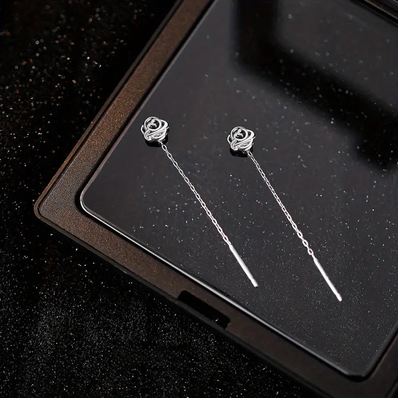 Hana | Raspberry Fly Earrings