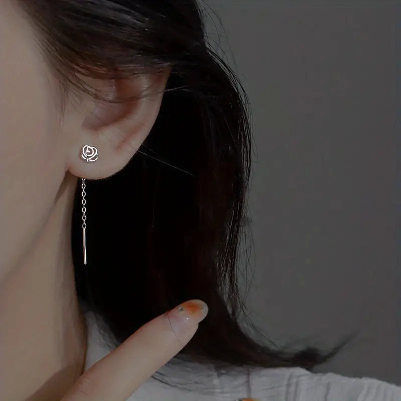 Hana | Raspberry Fly Earrings
