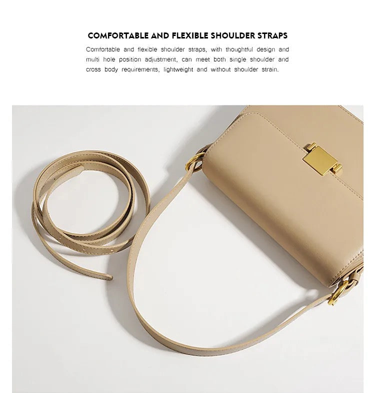 Regina | Minimalist handbag 100% leather