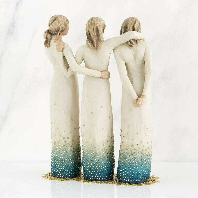 SisterlyBond™ | Handmade Sister Figurine