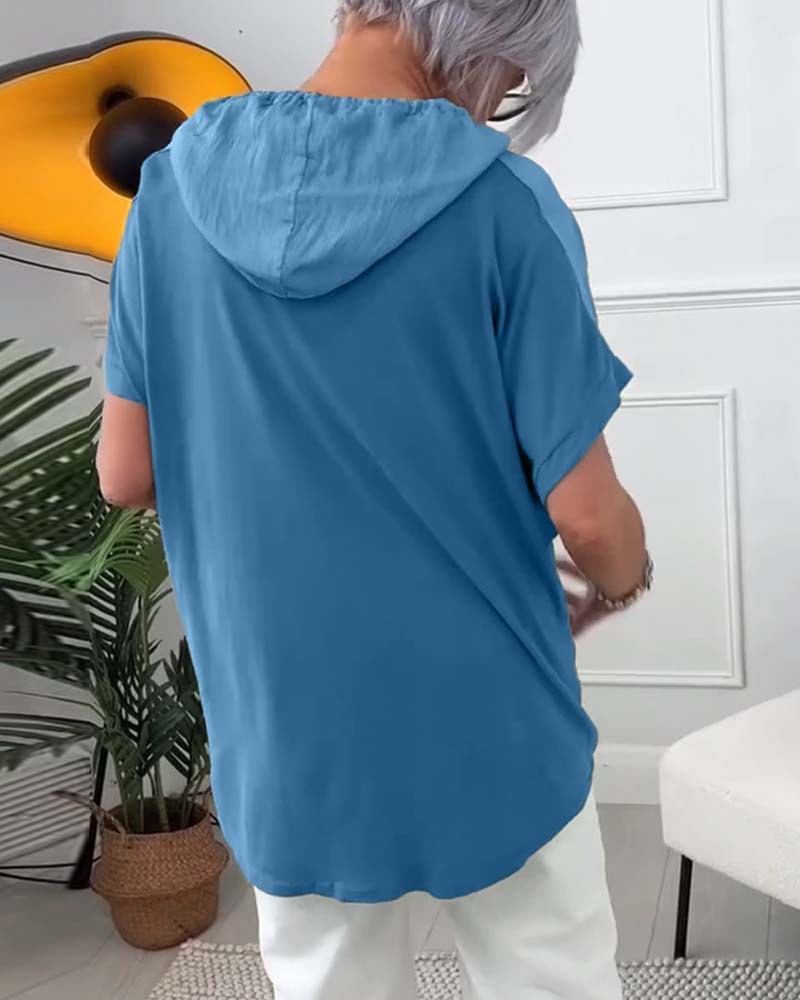 Gloria | חולצה נוחה עם קפוצ'ון