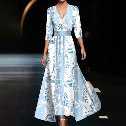 Carmen | שמלה עם שרוולים קצרים