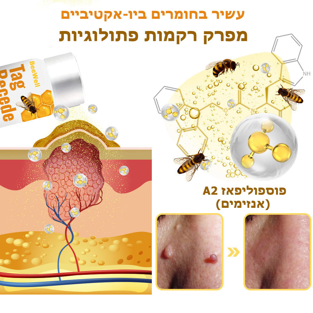 BeeWell | מקל על בעיות עור תוך שבוע בלבד!