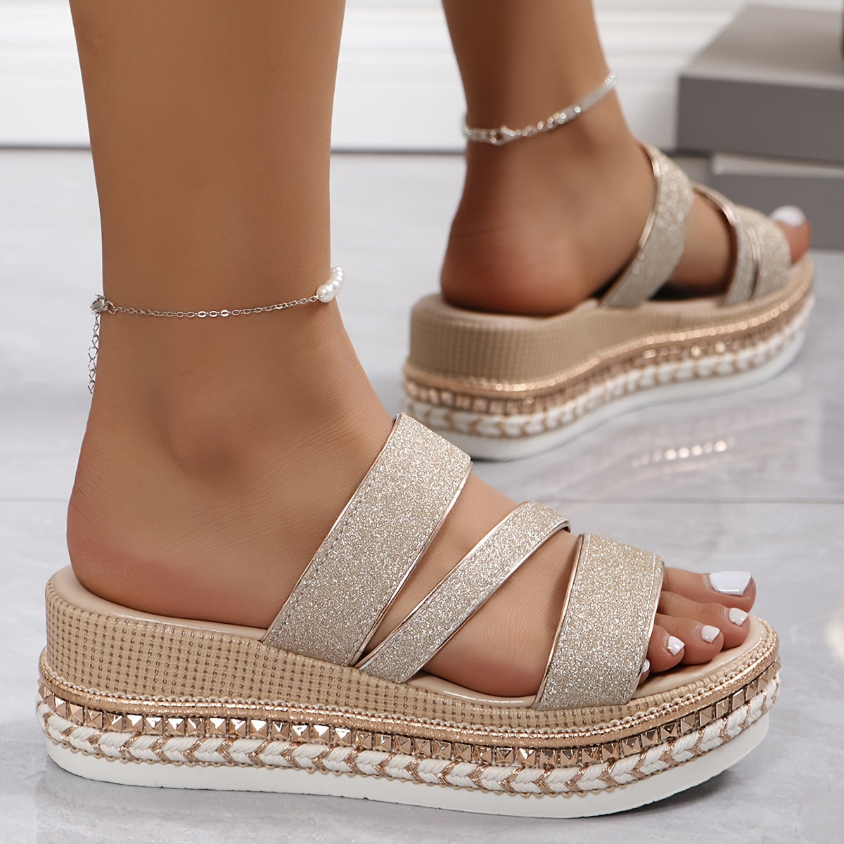 GlitzStep | סנדלי אביב נוחים