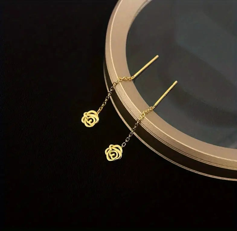 Hana | Raspberry Fly Earrings