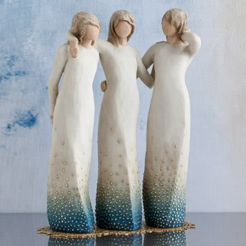 SisterlyBond™ | Handmade Sister Figurine