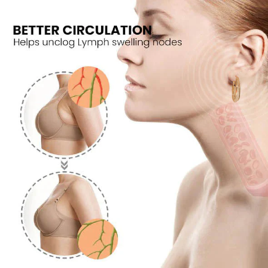 PowerGem (✨✨Last day sale - buy more and get more) Lymphatic Drainage Earrings 