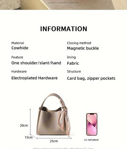 VegaTrend | Elegance Scar Shoulder Bag 