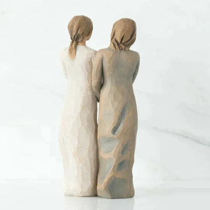 SisterlyBond™ | Handmade Sister Figurine