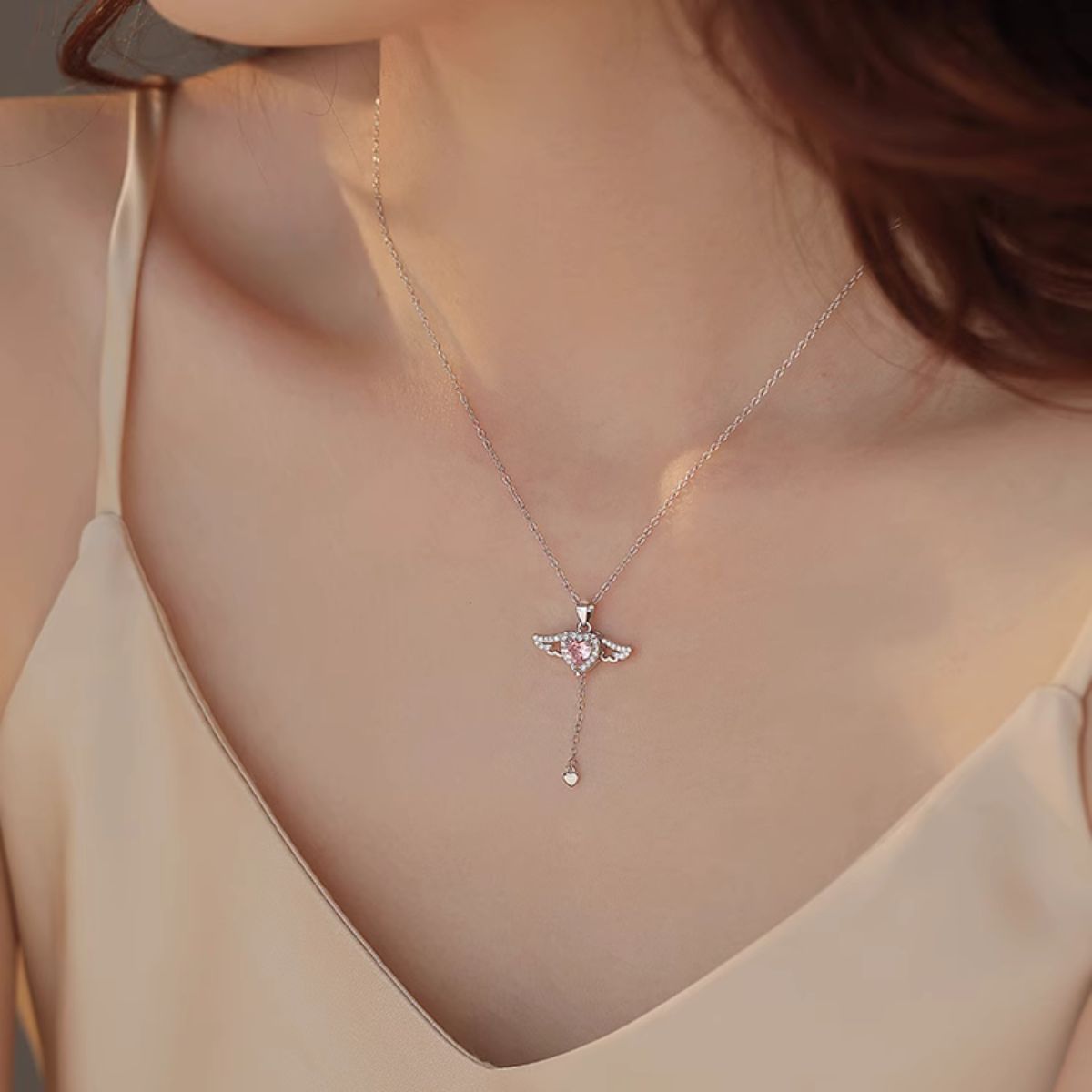 WingsHeart™ | שרשרת כנפי מלאך