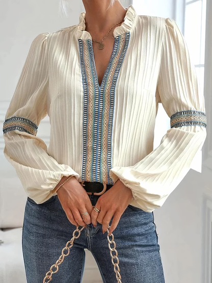 Stacey | Elegant long-sleeved shirt