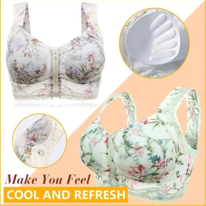 Yesha | חזייה בהדפס פרחים יוקרתית (1+1 בחינם)