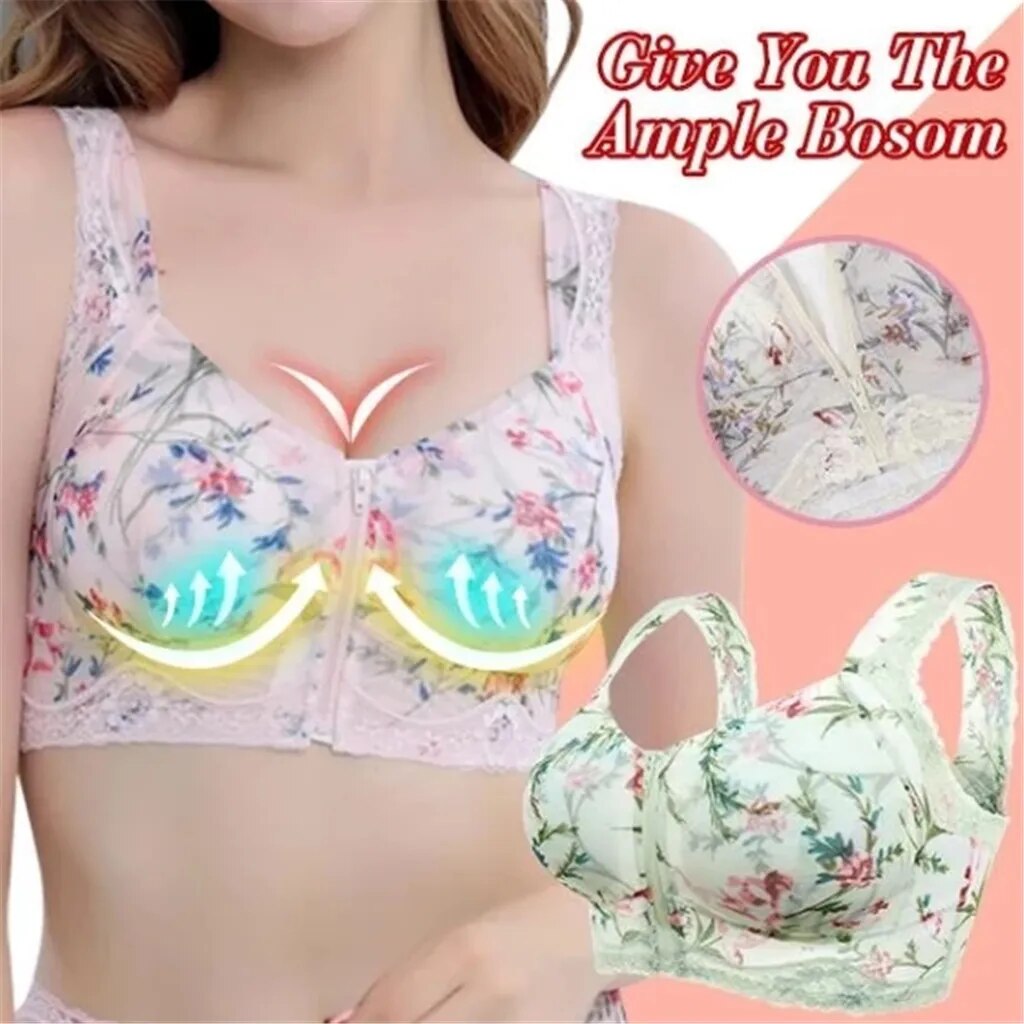 Yesha | חזייה בהדפס פרחים יוקרתית (1+1 בחינם)