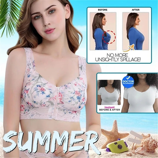 Yesha | Luxurious floral print bra (1+1 free) 