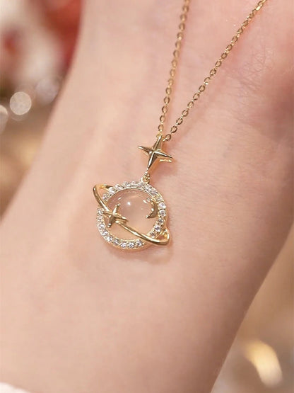 GleamGem | "You are my world" necklace