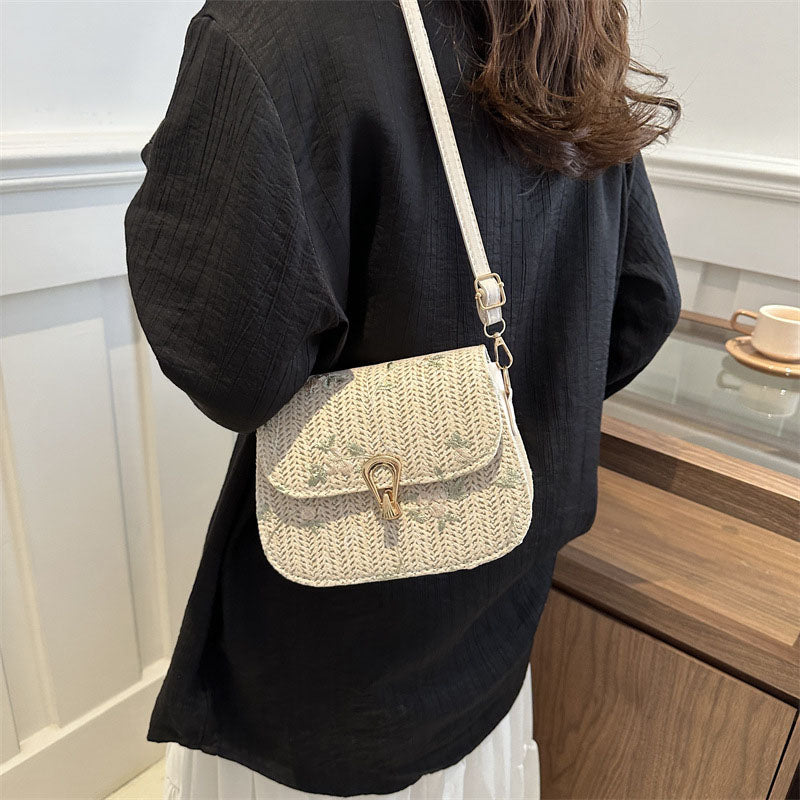 Louella | Woven shoulder bag 