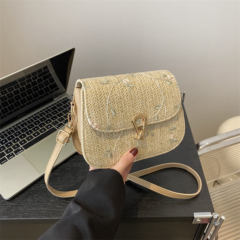 Louella | Woven shoulder bag 