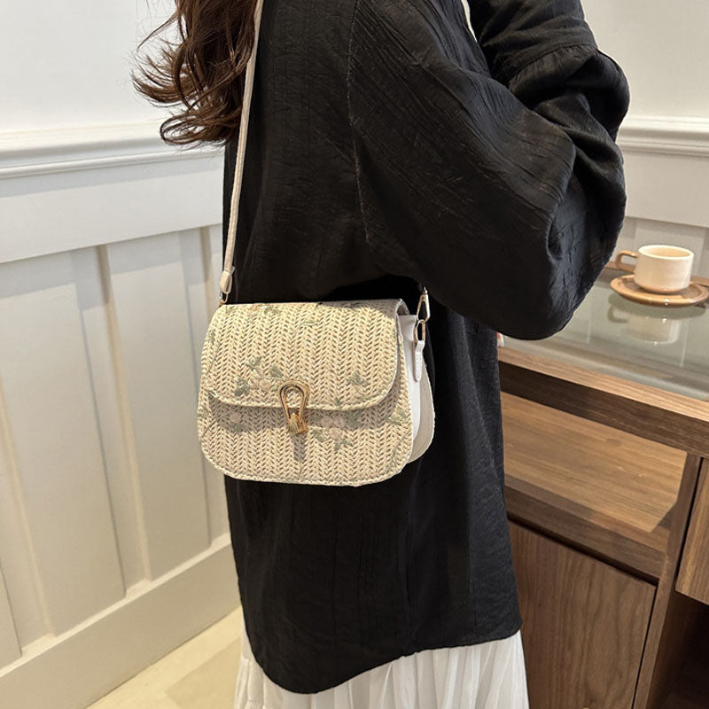 Louella | Woven shoulder bag 