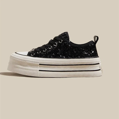 ZestZap | Glitter Platform Sneakers 