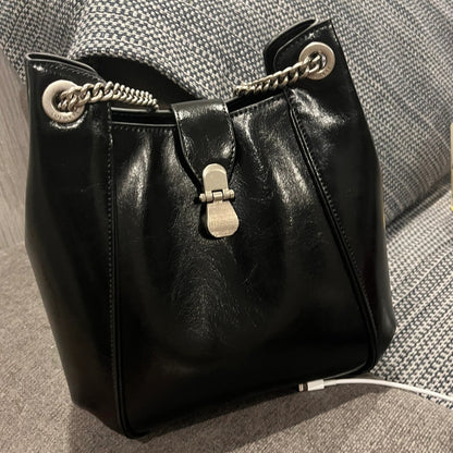 Loeu™ | Elegant women's shoulder bag made of cowhide leather