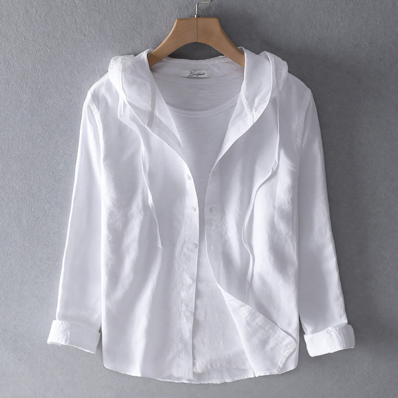 Elvia | Long-sleeved shirt with hoodie 