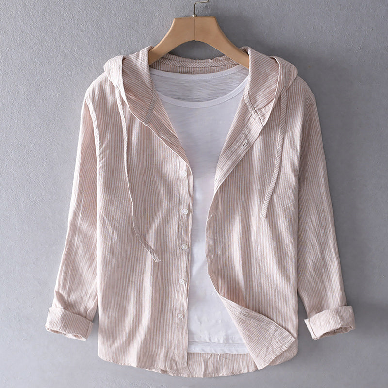 Elvia | Long-sleeved shirt with hoodie 