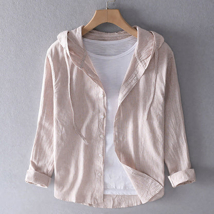 Elvia | Long-sleeved shirt with hoodie 