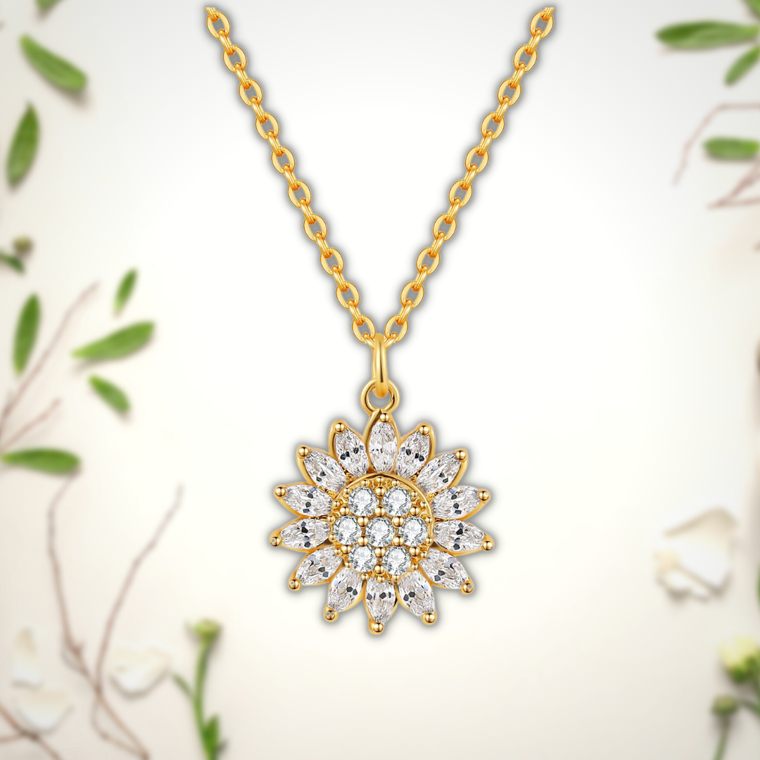 SolarBloom™ | Sunflower Pendant