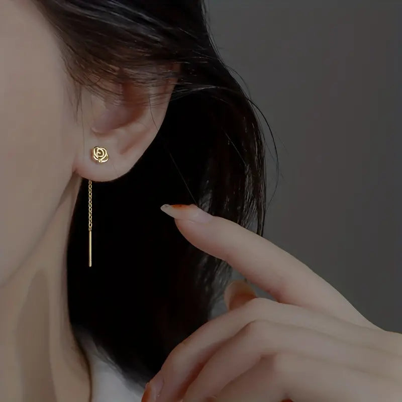 Hana | Raspberry Fly Earrings