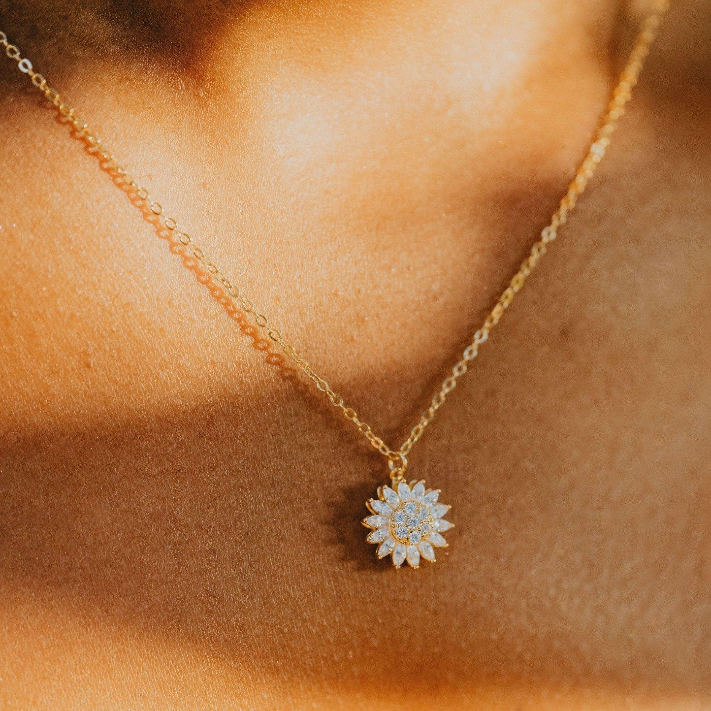 SolarBloom™ | Sunflower Pendant